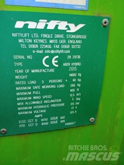 Niftylift HR 28 曲臂高空工作平台
