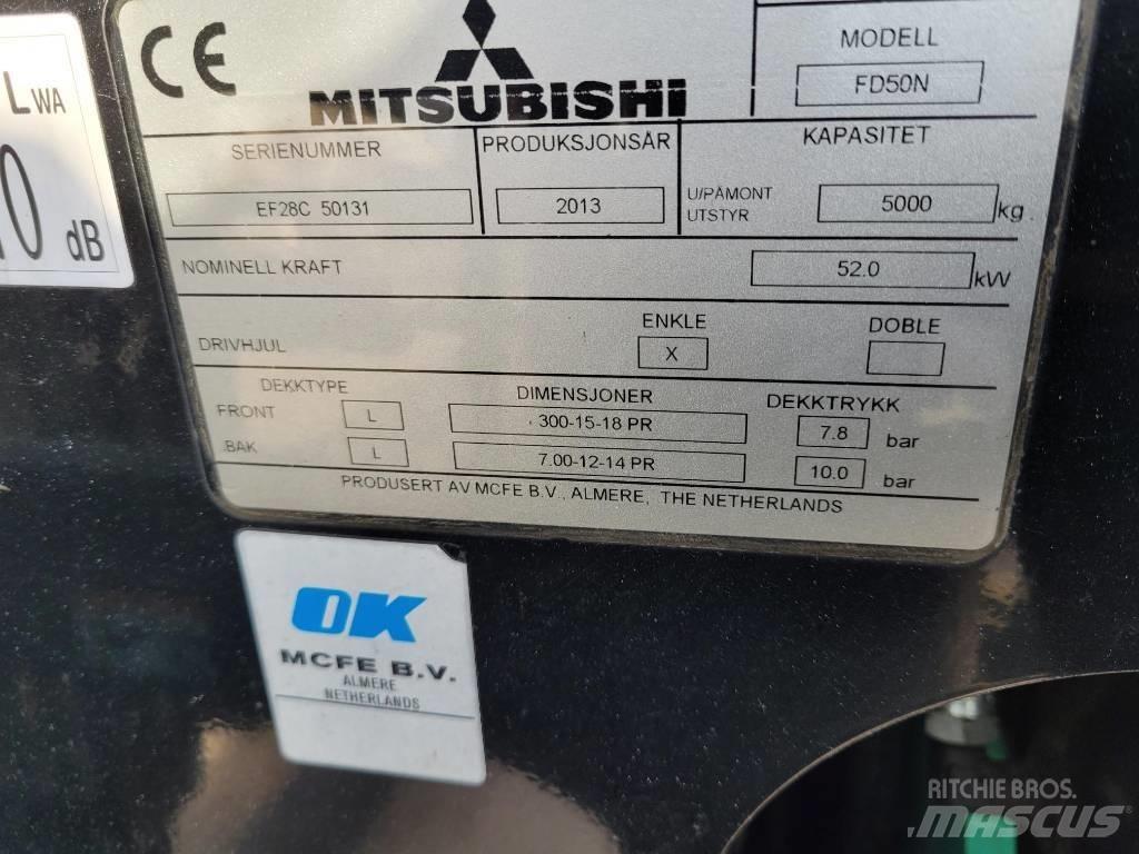 Mitsubishi FD50N 柴油叉车