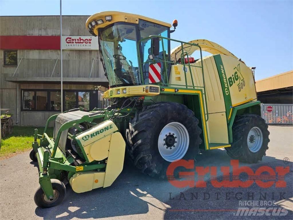Krone Big X 500 自走式青贮饲料收割机
