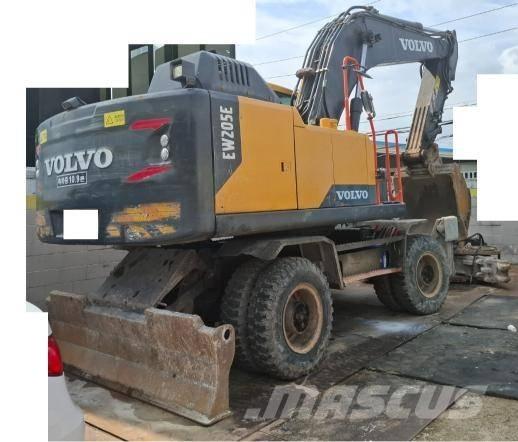 Volvo EW 205E 轮式挖掘机