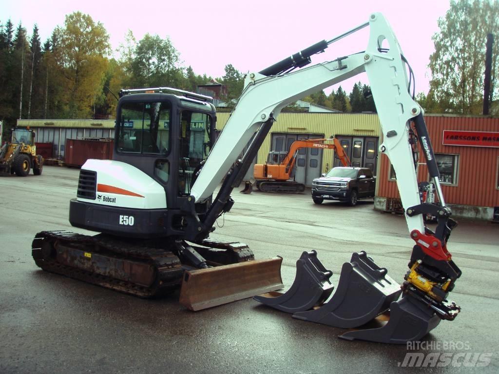Bobcat E 50 小型挖掘机