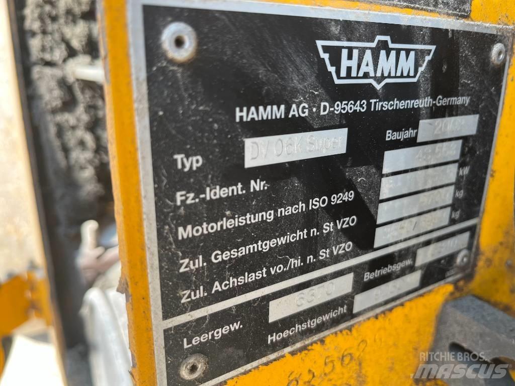 Hamm DV06K Super 复合式压路机