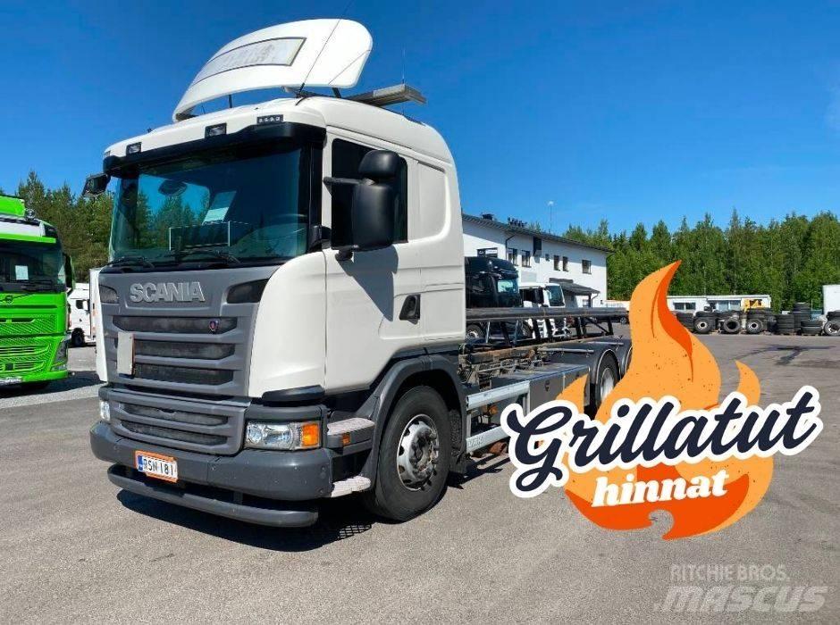 Scania G490 6x2*4 集装箱叉车