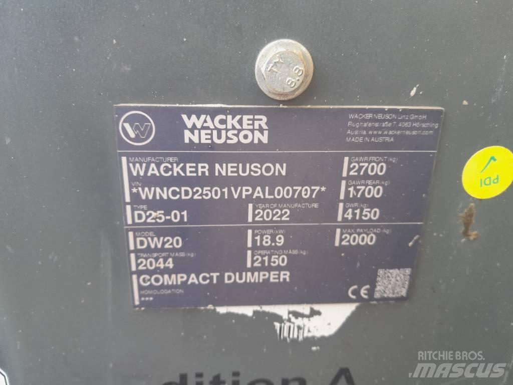Wacker Neuson DW 20 翻斗车\公路型自卸车