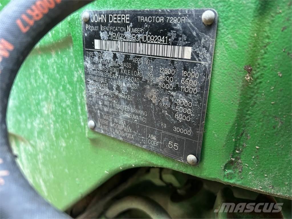 John Deere 7290R 拖拉机/农用车