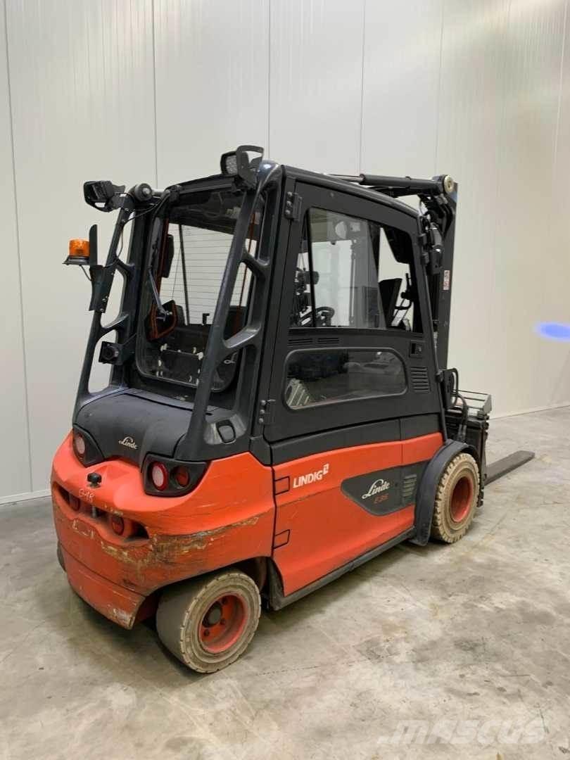 Linde E35L 电动叉车