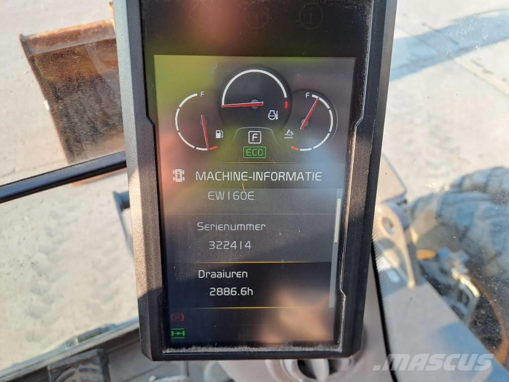 Volvo EW160E 轮式挖掘机