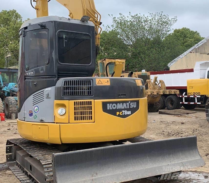 Komatsu pc78us 中型挖掘机