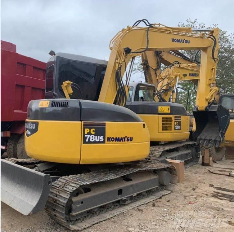 Komatsu pc78us 中型挖掘机