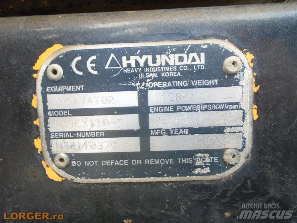 Hyundai Robex 110-7 履带挖掘机