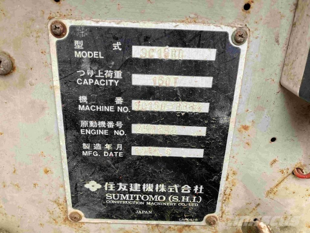 Sumitomo SC1500 履带起重机
