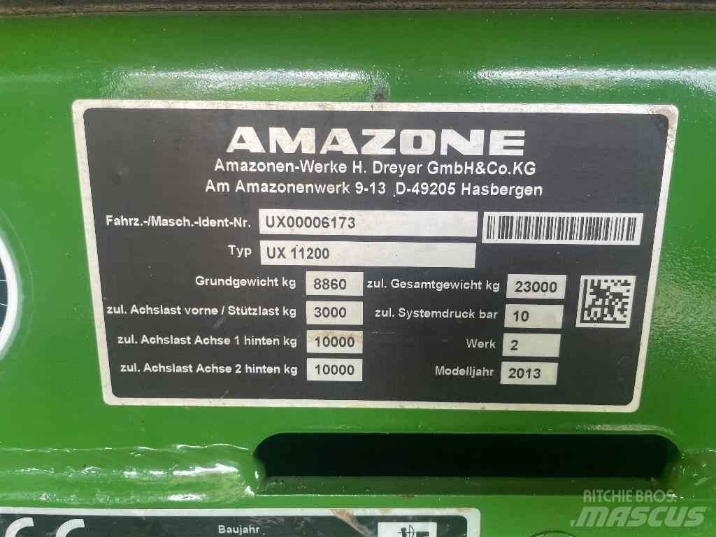 Amazone UX 11200 牵引式喷雾机