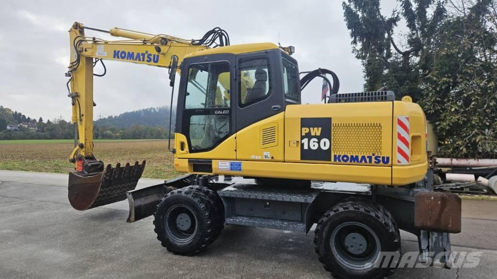 Komatsu PW 160-7K 轮式挖掘机