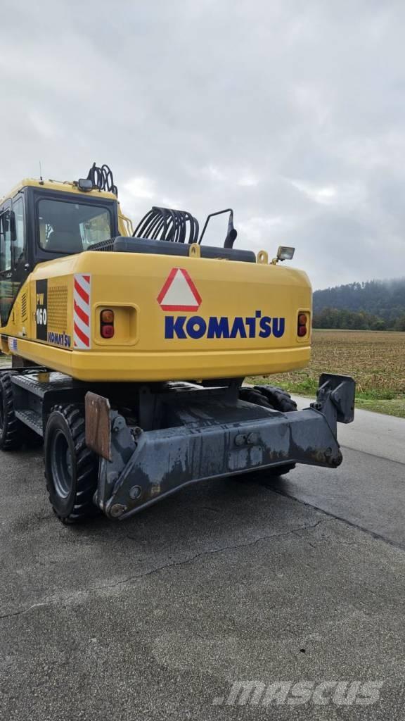 Komatsu PW 160-7K 轮式挖掘机
