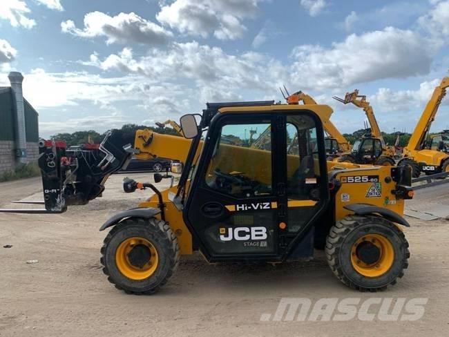 JCB 525-60 伸缩臂叉装车|叉装车