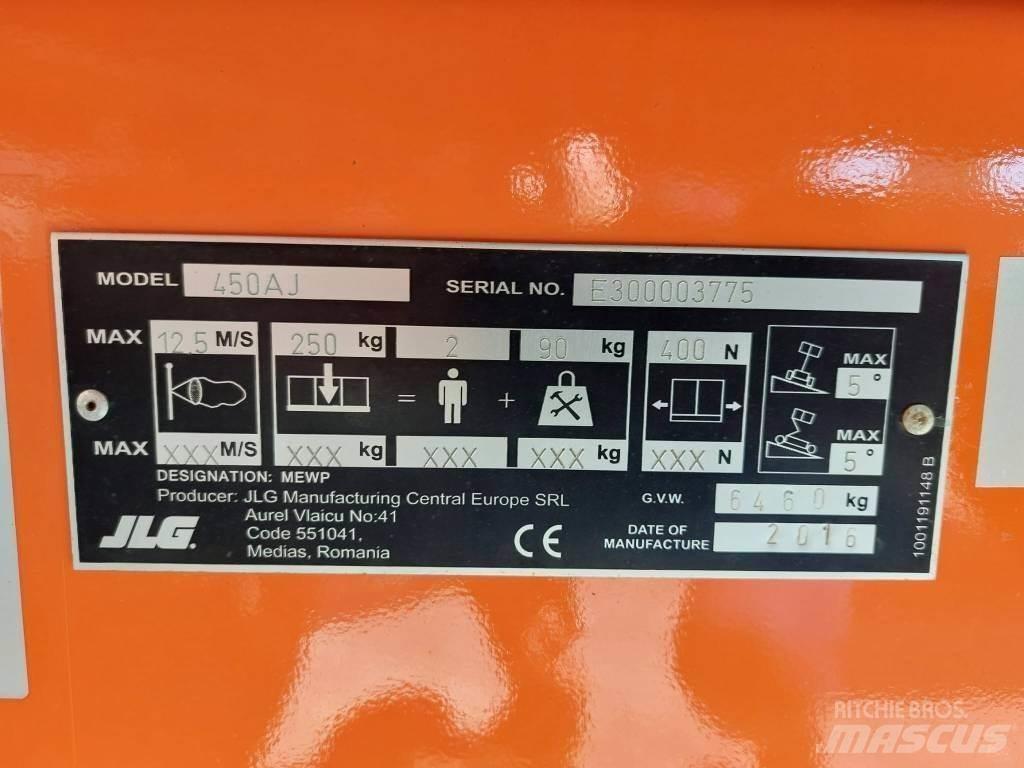 JLG 450 AJ 曲臂高空工作平台