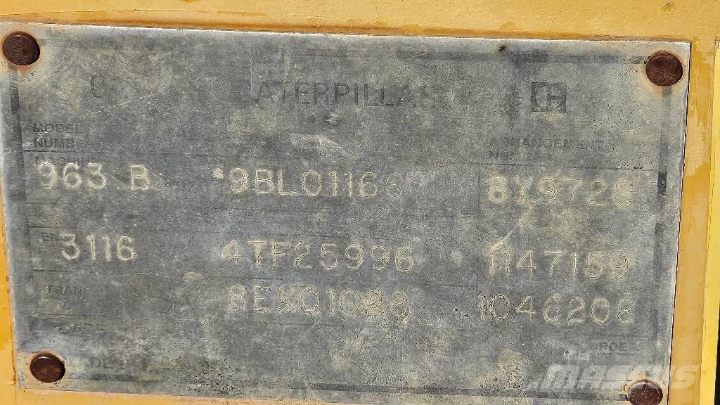 CAT 963 B 履带式装载机