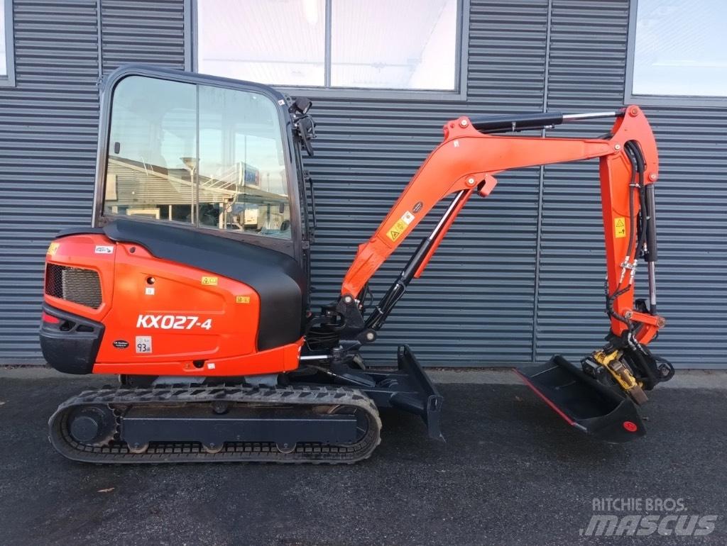 Kubota KX 027-4 小型挖掘机