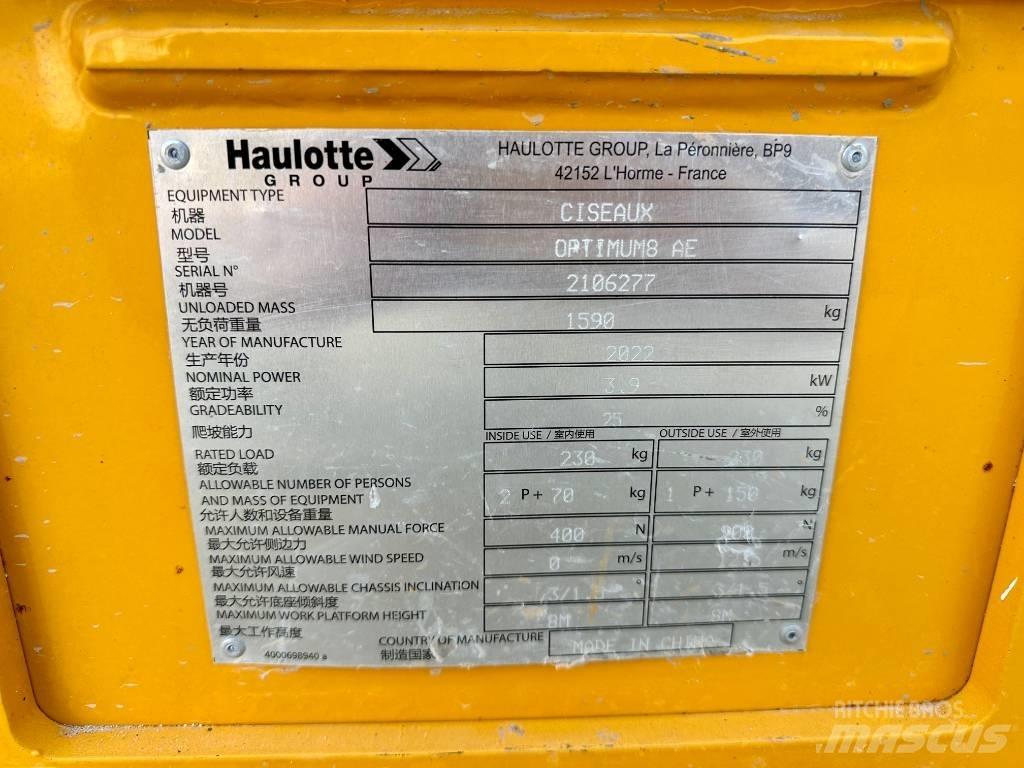Haulotte OPTIMUM 8 剪叉式升降机
