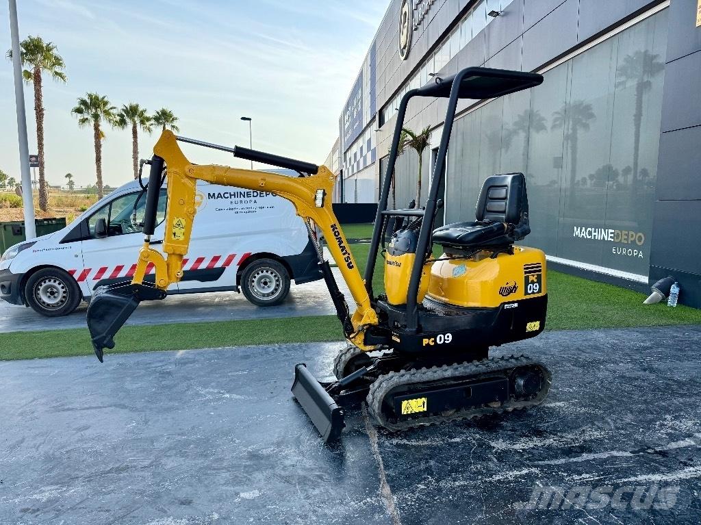 Komatsu PC 09-1 小型挖掘机