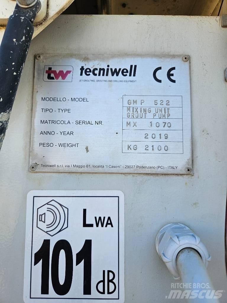  Tecniwell   GMP522 混凝土/砂浆搅拌机