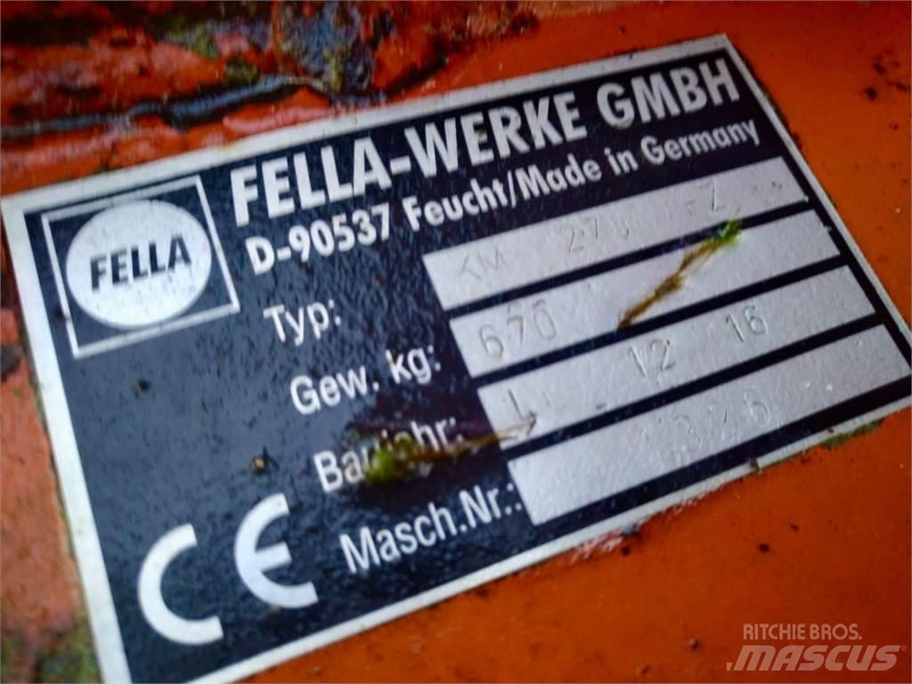 Fella KM 270 FZ 割草调节装置