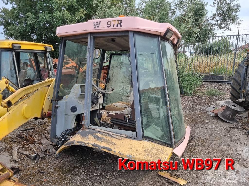  CABINE KOMATSU WB97R 驾驶室与内部