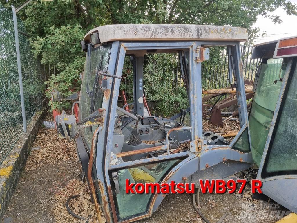  CABINE KOMATSU WB97R 驾驶室与内部