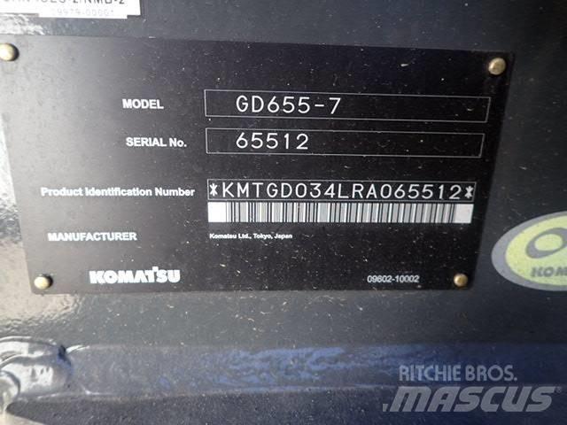 Komatsu GD655-7 平地机/推土机