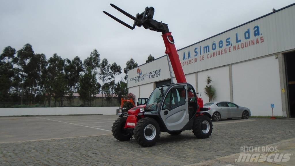 Manitou MT 625 伸缩臂叉装车|叉装车