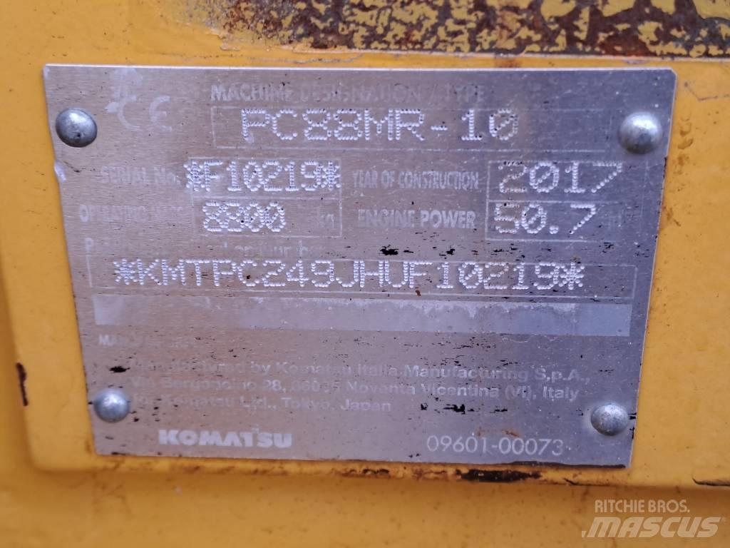 Komatsu PC 88 MR 挖沟机