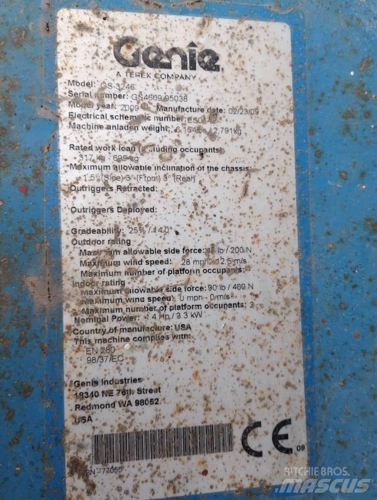 Genie GS 3246 剪叉式升降机