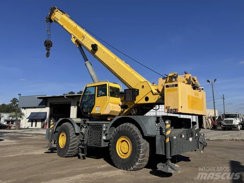 Grove RT 880 E 越野轮胎起重机︳越野吊︳越野起重机︳移动式起重机
