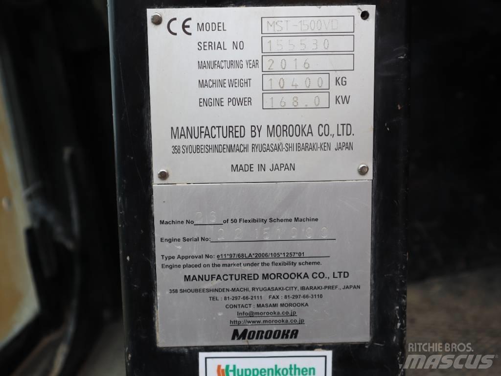 Morooka MST 1500 V D 履带式自卸车