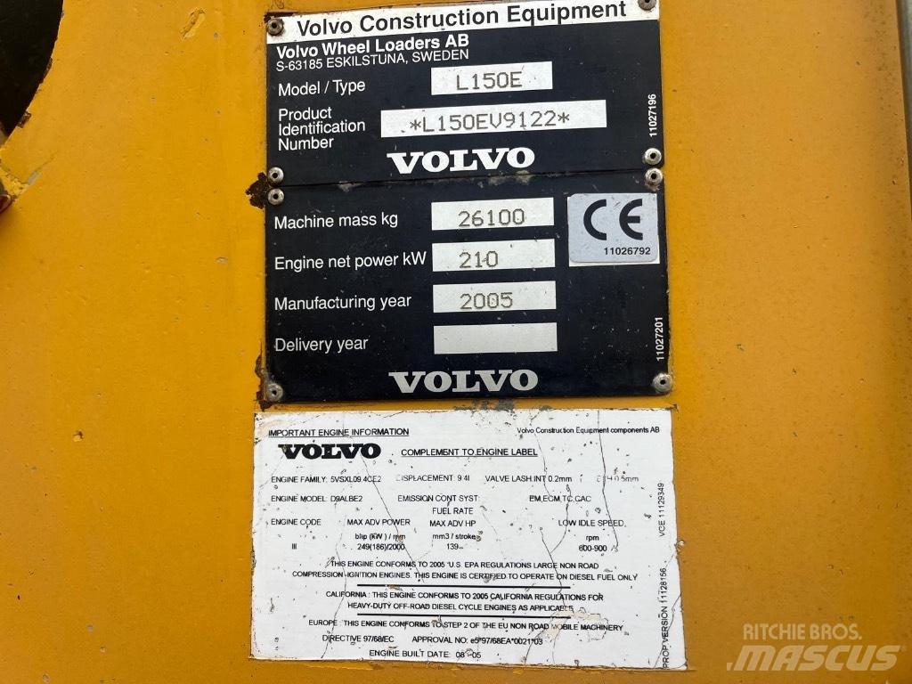 Volvo L 150 E 轮式装载机
