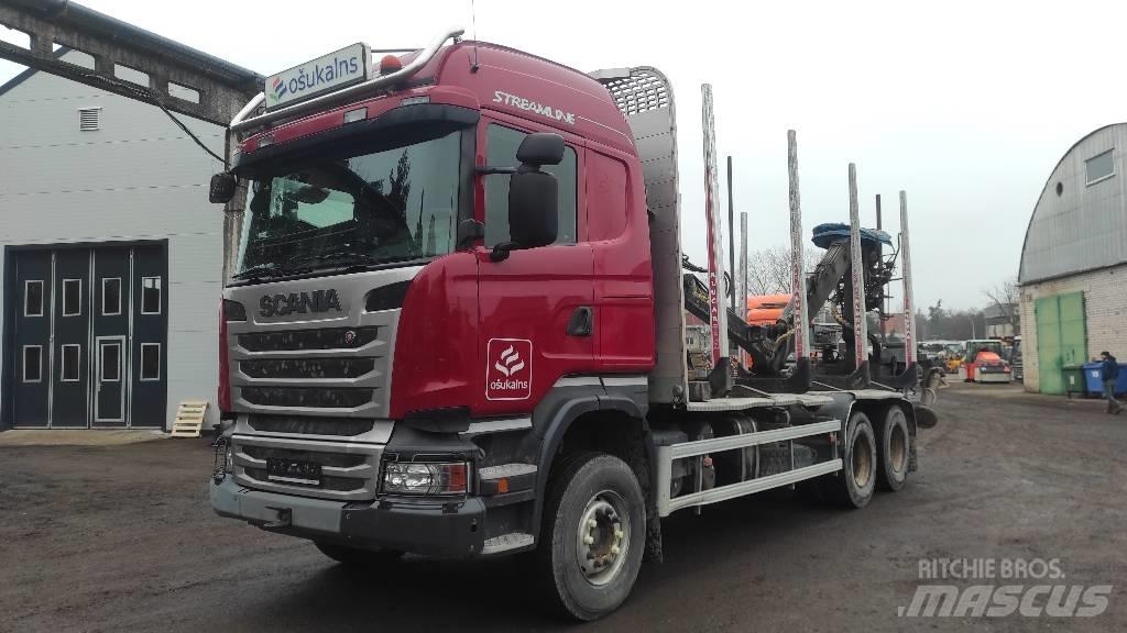 Scania R410 木材运输车