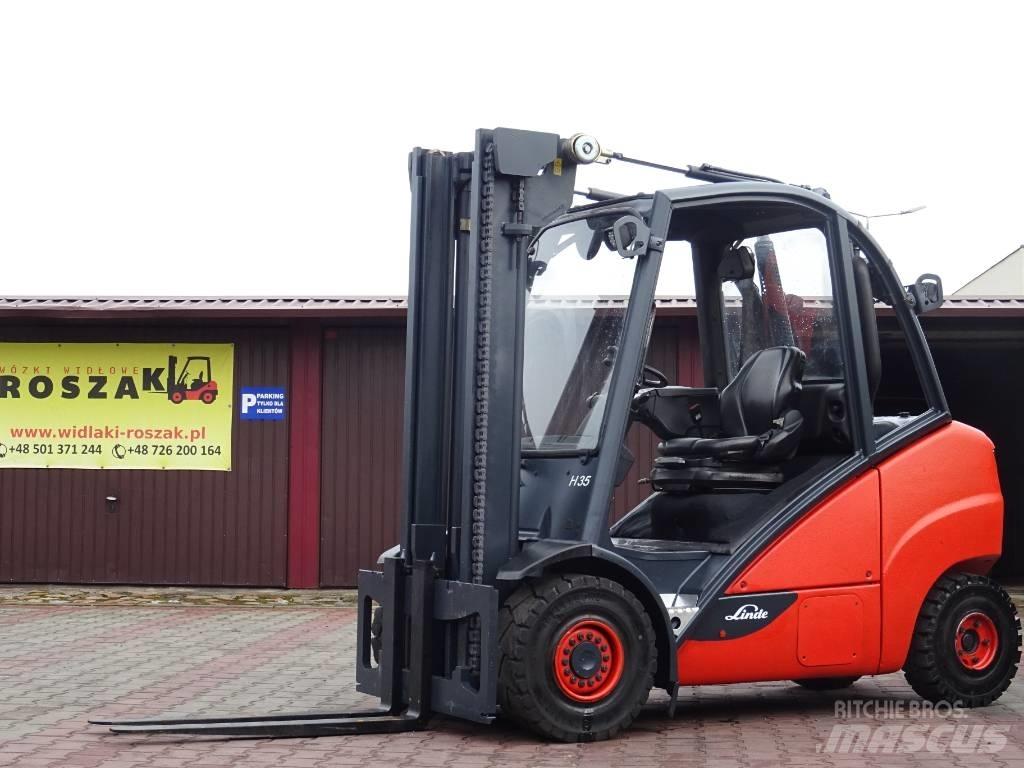 Linde H35D-02 柴油叉车