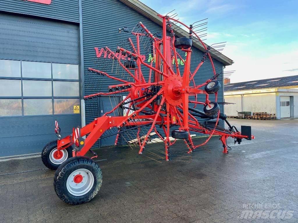 Kuhn GA 8731 犁耙和摊草机