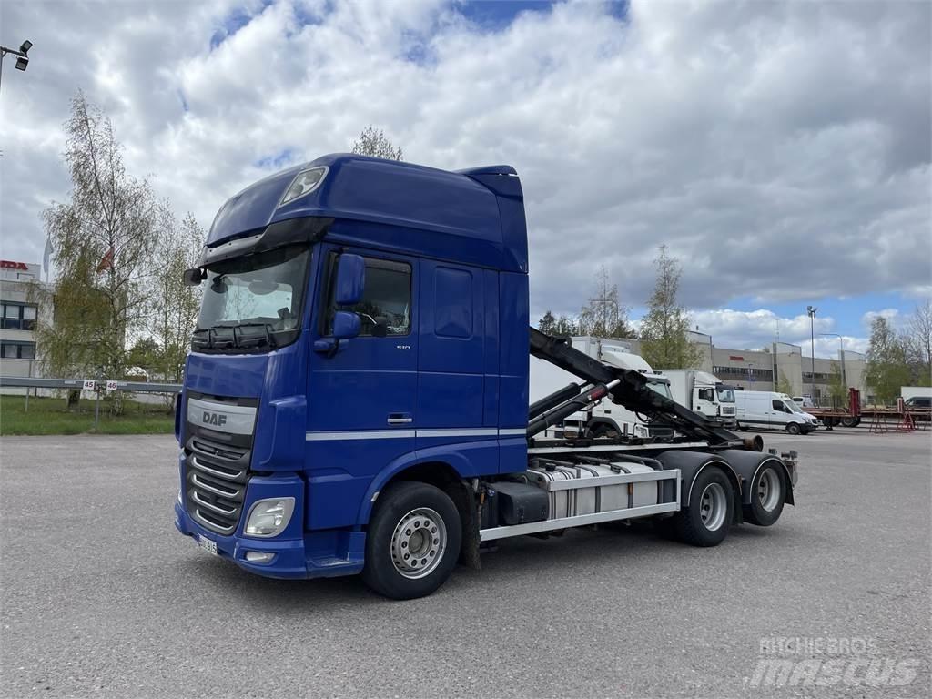 DAF XF510 6x2 工程吊钩车