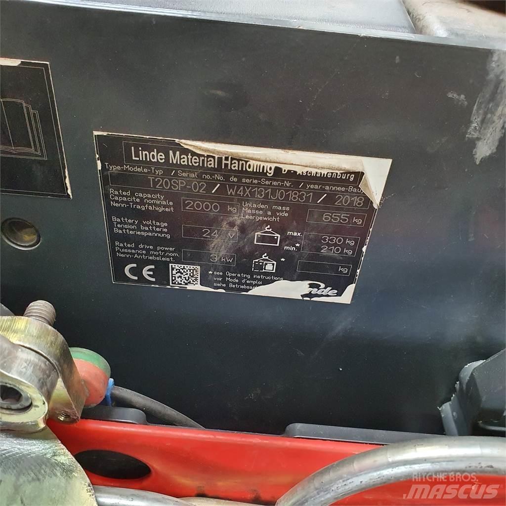 Linde T20SP-lang 手摇升降机