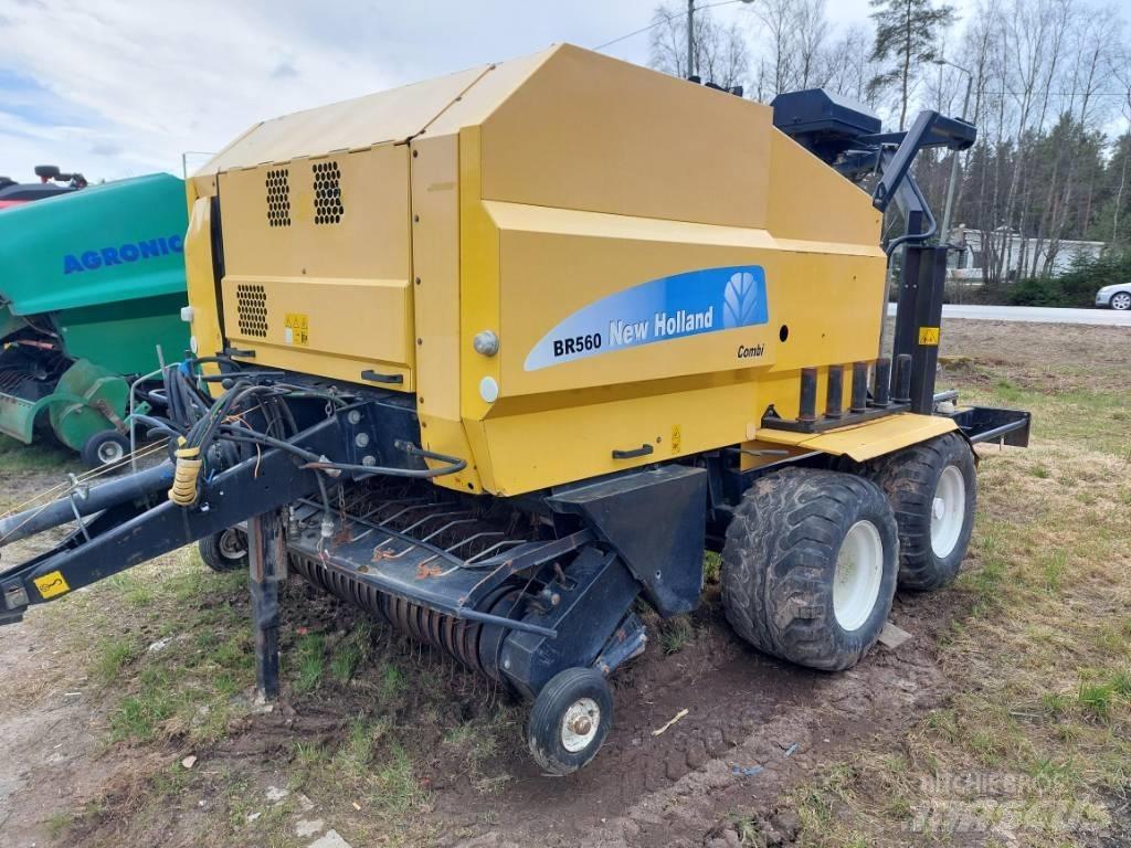 New Holland BR 560 圆捆打捆机