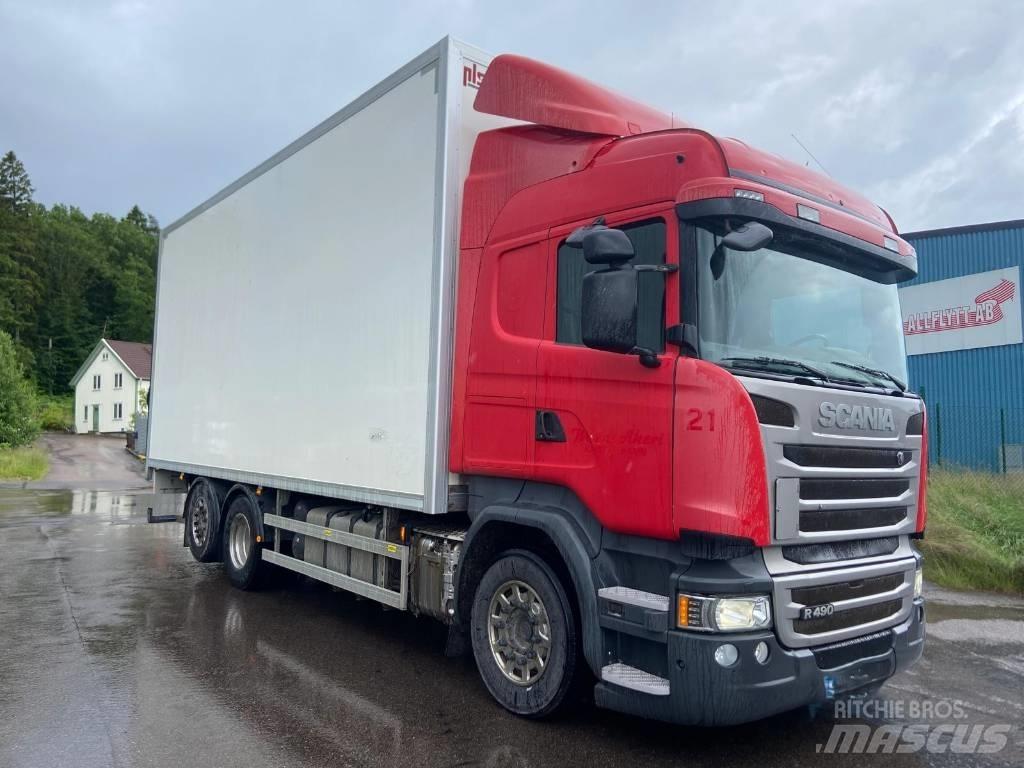 Scania R 490 LB 厢式货车