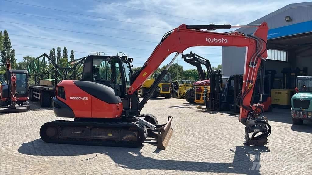 Kubota KX080-4 特种挖掘机