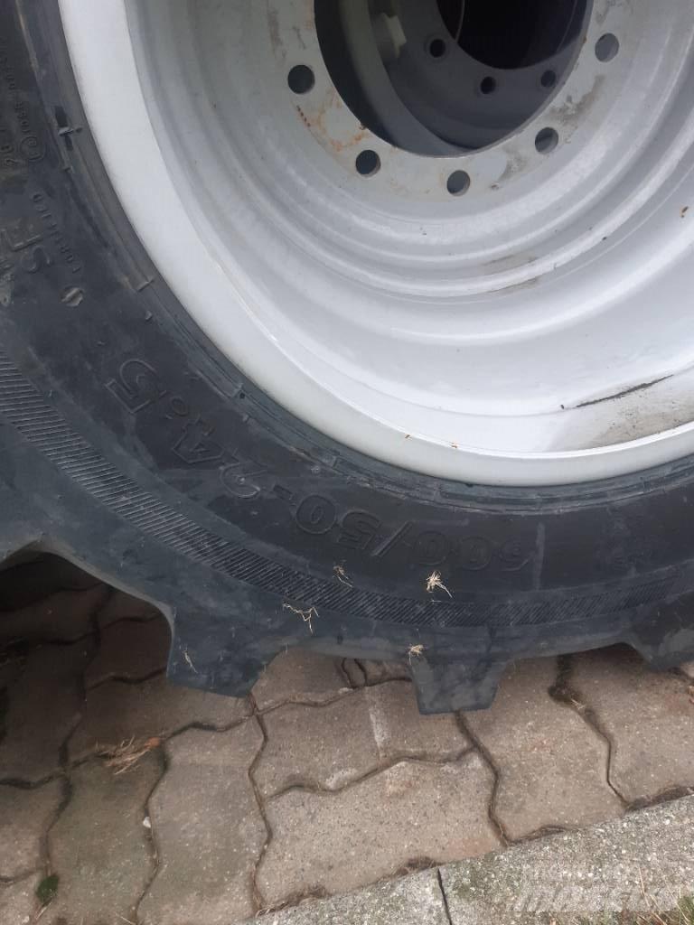 Nokian 600/50-24,5 轮胎、车轮和轮圈