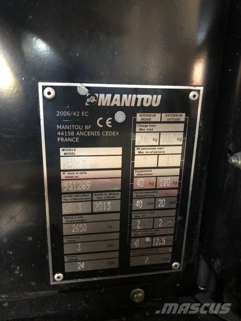 Manitou 100 VJR 剪叉式升降机