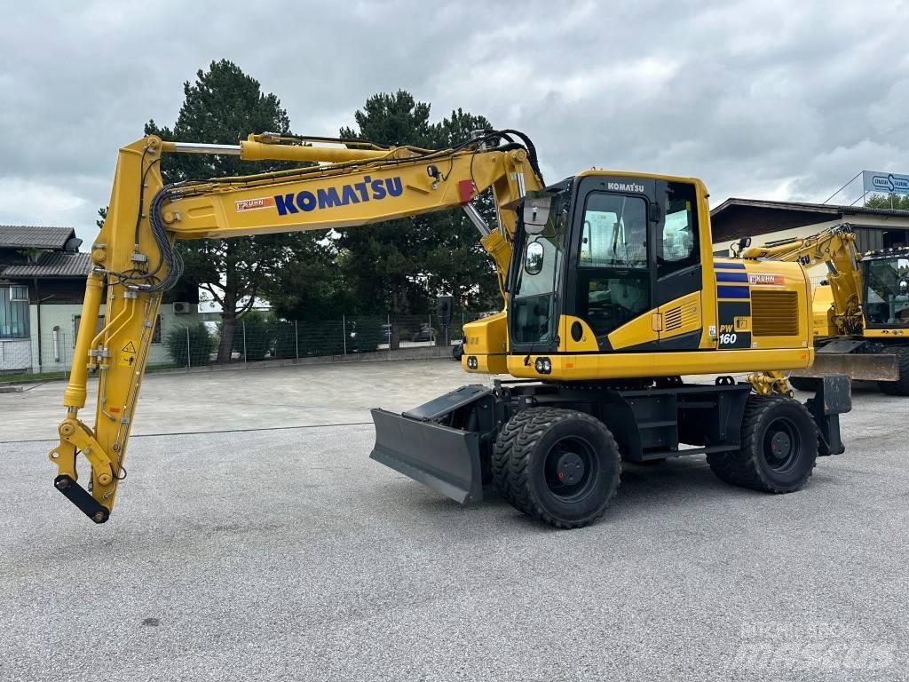 Komatsu PW 160-11EO 轮式挖掘机