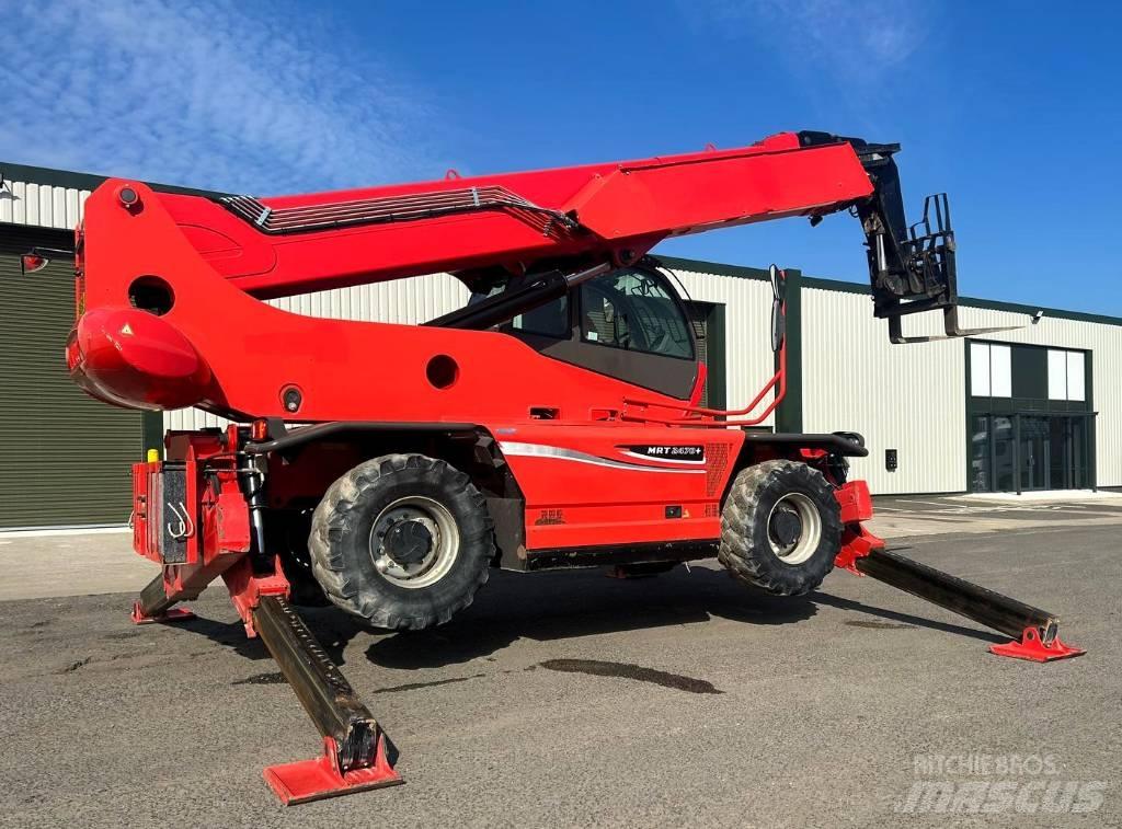 Manitou MRT 2470 + 伸缩臂叉装车|叉装车