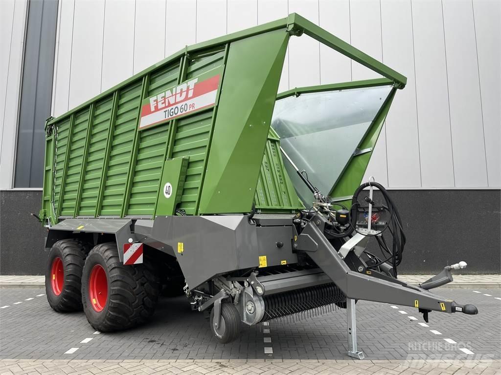 Fendt Tigo 60 PR 自动装载拖车