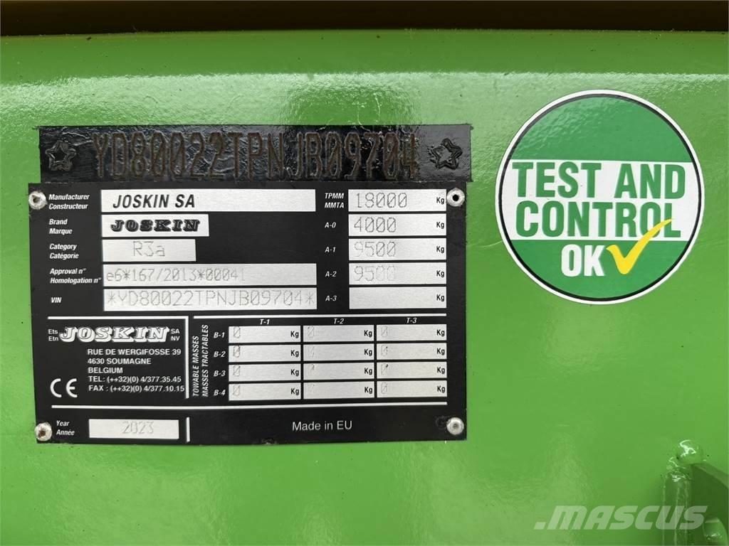 Joskin KTP 22/50 动物运输拖车