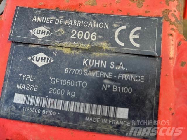 Kuhn GF 10601 TO 犁耙和摊草机